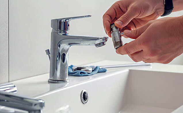 Plumber Faucet Part Removal